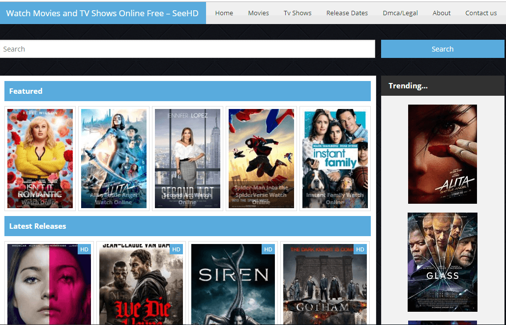 Best streaming movie sites free